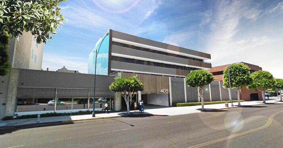 405 S Beverly Dr, Beverly Hills, CA à louer - Photo de l’immeuble – Image 2 sur 15