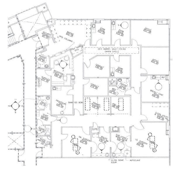5 Medical Plaza Dr, Roseville, CA à louer Plan d’étage– Image 1 sur 1