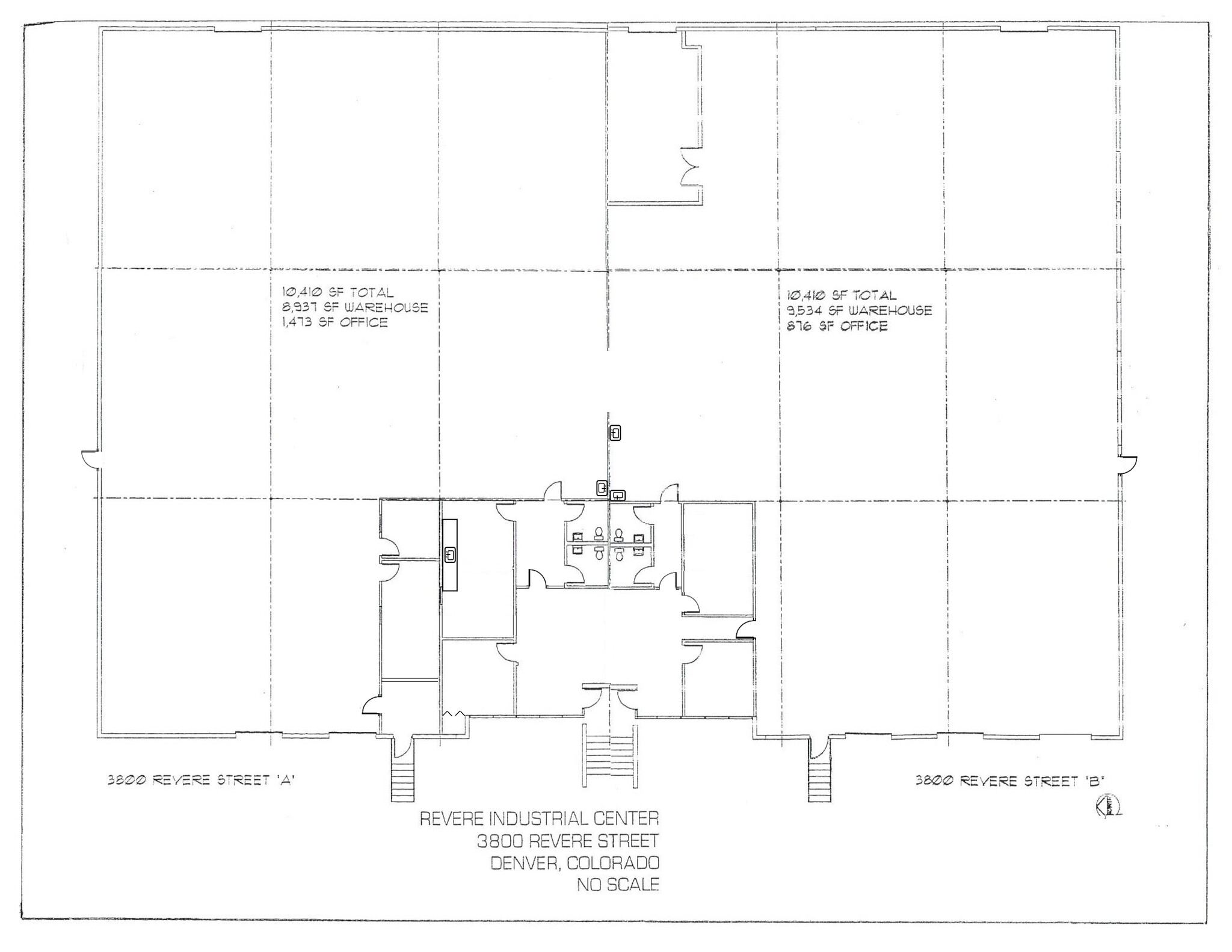 3800 Revere St, Denver, CO à louer Plan de site– Image 1 sur 1