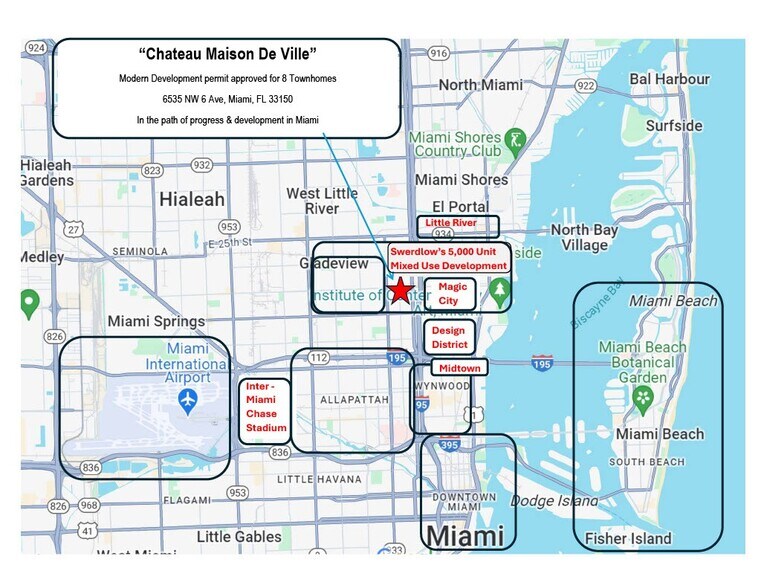 6535 NW 6th Ave, Miami, FL à vendre - Aérien – Image 2 sur 7
