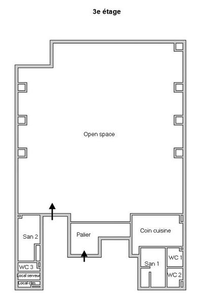 19 Rue Des Petites Ecuries, Paris à louer Plan d’étage– Image 1 sur 1