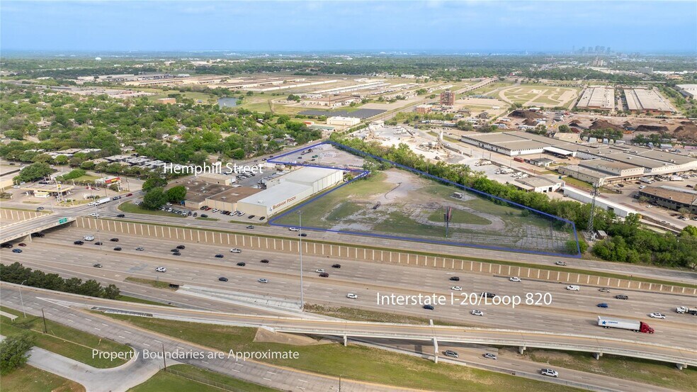 5301 Hemphill St, Fort Worth, TX à vendre - Aérien – Image 2 sur 16