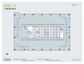 1221 McKinney St, Houston, TX à louer Plan d’étage– Image 1 sur 1