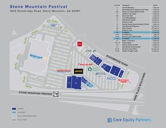 Plus de détails pour 1825 Rockbridge Rd, Stone Mountain, GA - Local commercial à louer