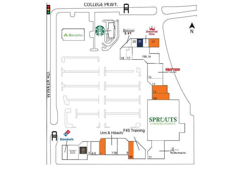 8595-8655 College Pky, Fort Myers, FL à louer - Photo de l’immeuble – Image 2 sur 5