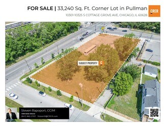 Plus de détails pour 10301 S Cottage Grove Ave, Chicago, IL - Terrain à vendre