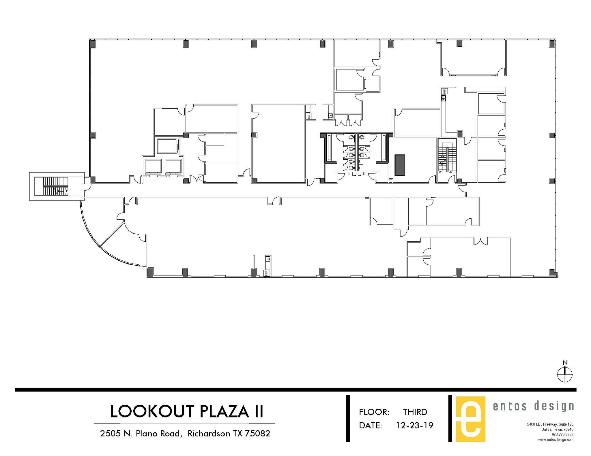 2505 N Plano Rd, Richardson, TX à louer Plan d’étage– Image 1 sur 1