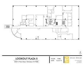 2505 N Plano Rd, Richardson, TX à louer Plan d’étage– Image 1 sur 1