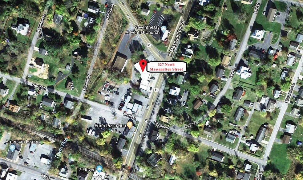 327 N Massanutten St, Strasburg, VA à louer - Aérien – Image 3 sur 3