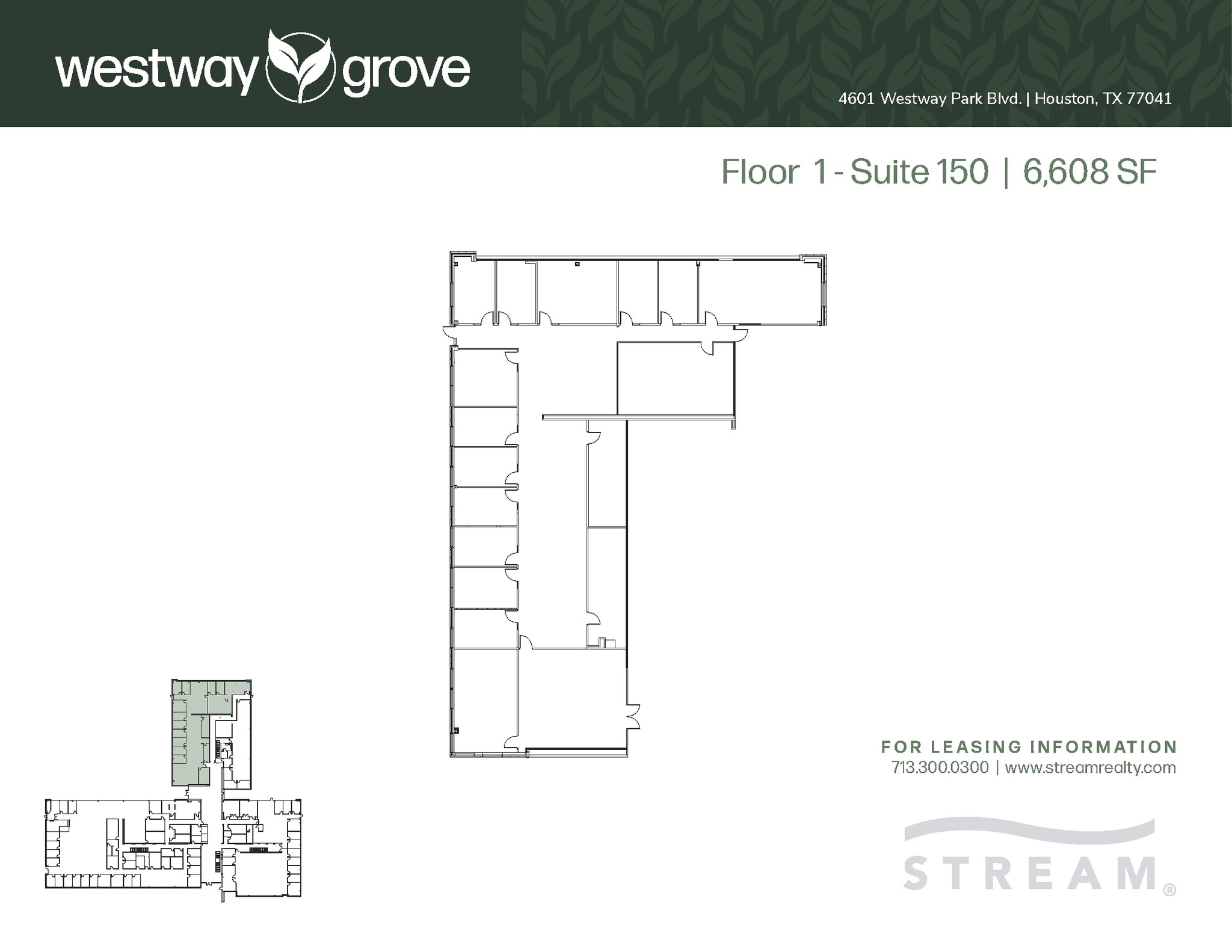 4601 Westway Park Blvd, Houston, TX à louer Plan d’étage– Image 1 sur 1