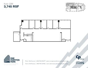3625 Cumberland Blvd SE, Atlanta, GA à louer Plan d’étage– Image 1 sur 1
