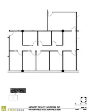 Northfield Plz, Northfield, IL à louer Plan d’étage– Image 1 sur 1