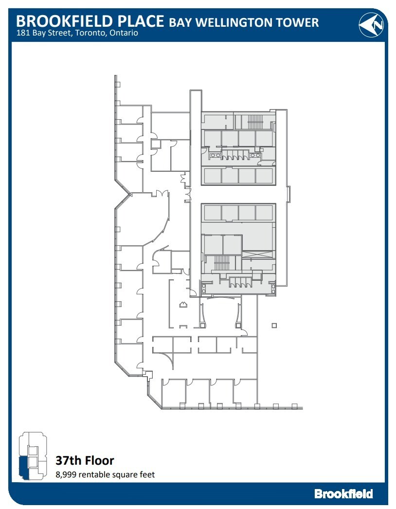 181 Bay St, Toronto, ON à louer Plan d’étage– Image 1 sur 1