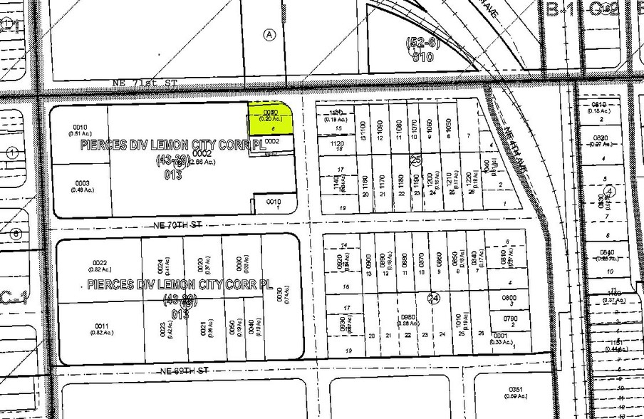 294 NE 71st St, Miami, FL à louer - Plan cadastral – Image 3 sur 17