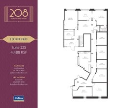 208 N Market St, Dallas, TX à louer Plan d’étage– Image 1 sur 1