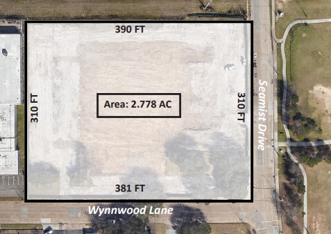 1331 Seamist Dr, Houston, TX à vendre - Aérien – Image 2 sur 3