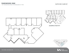 10077 Grogans Mill Rd, The Woodlands, TX à louer Plan d’étage– Image 1 sur 1