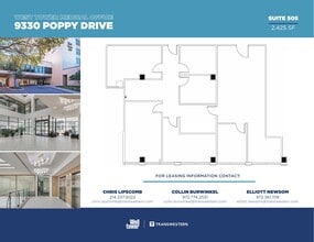 9330 Poppy Dr, Dallas, TX à louer Plan d’étage– Image 1 sur 1
