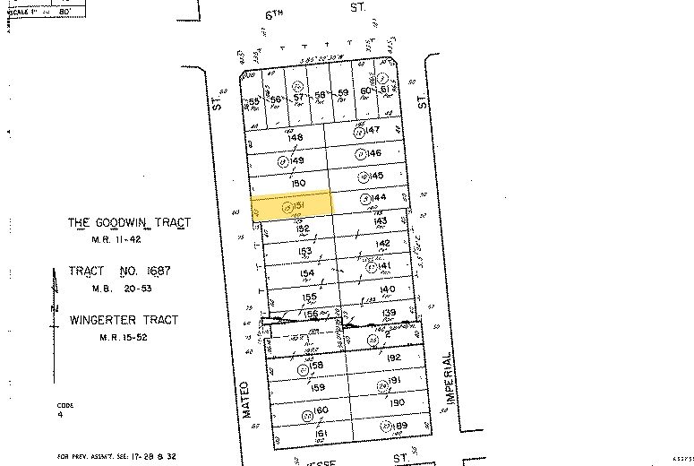 614 S Mateo St, Los Angeles, CA à louer - Plan cadastral – Image 2 sur 6