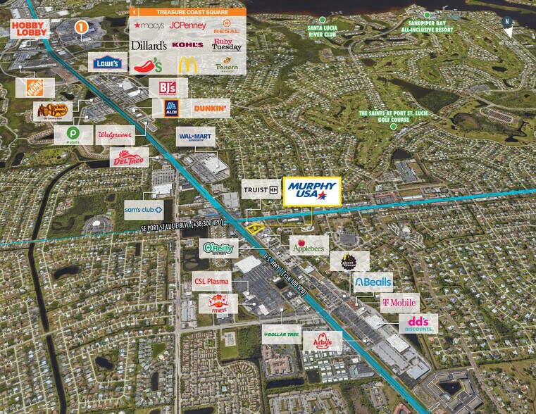 10575 S US Highway 1, Port Saint Lucie, FL à vendre - Photo de l’immeuble – Image 2 sur 4