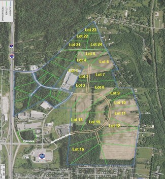 Plus de détails pour 829 Northwoods Blvd, Vandalia, OH - Terrain à vendre