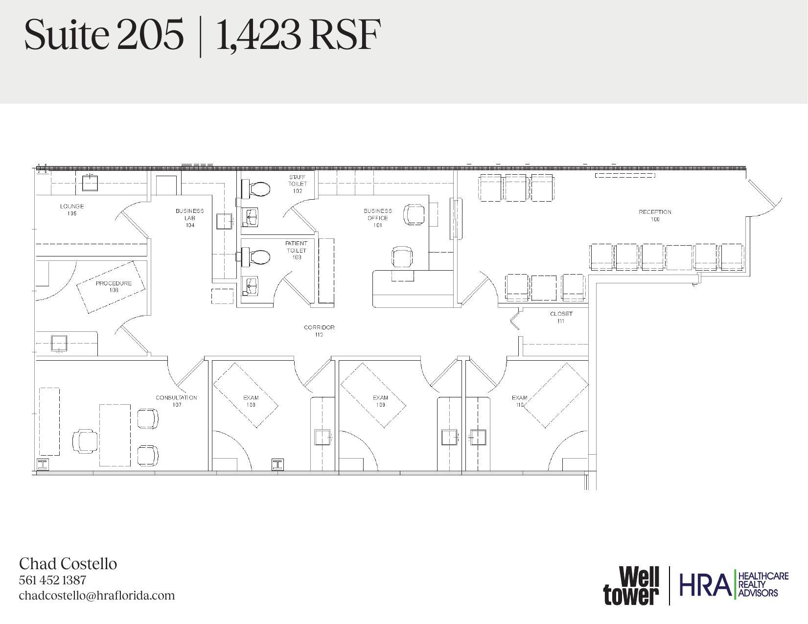 8188 S Jog Rd, Boynton Beach, FL à louer Plan d’étage– Image 1 sur 1