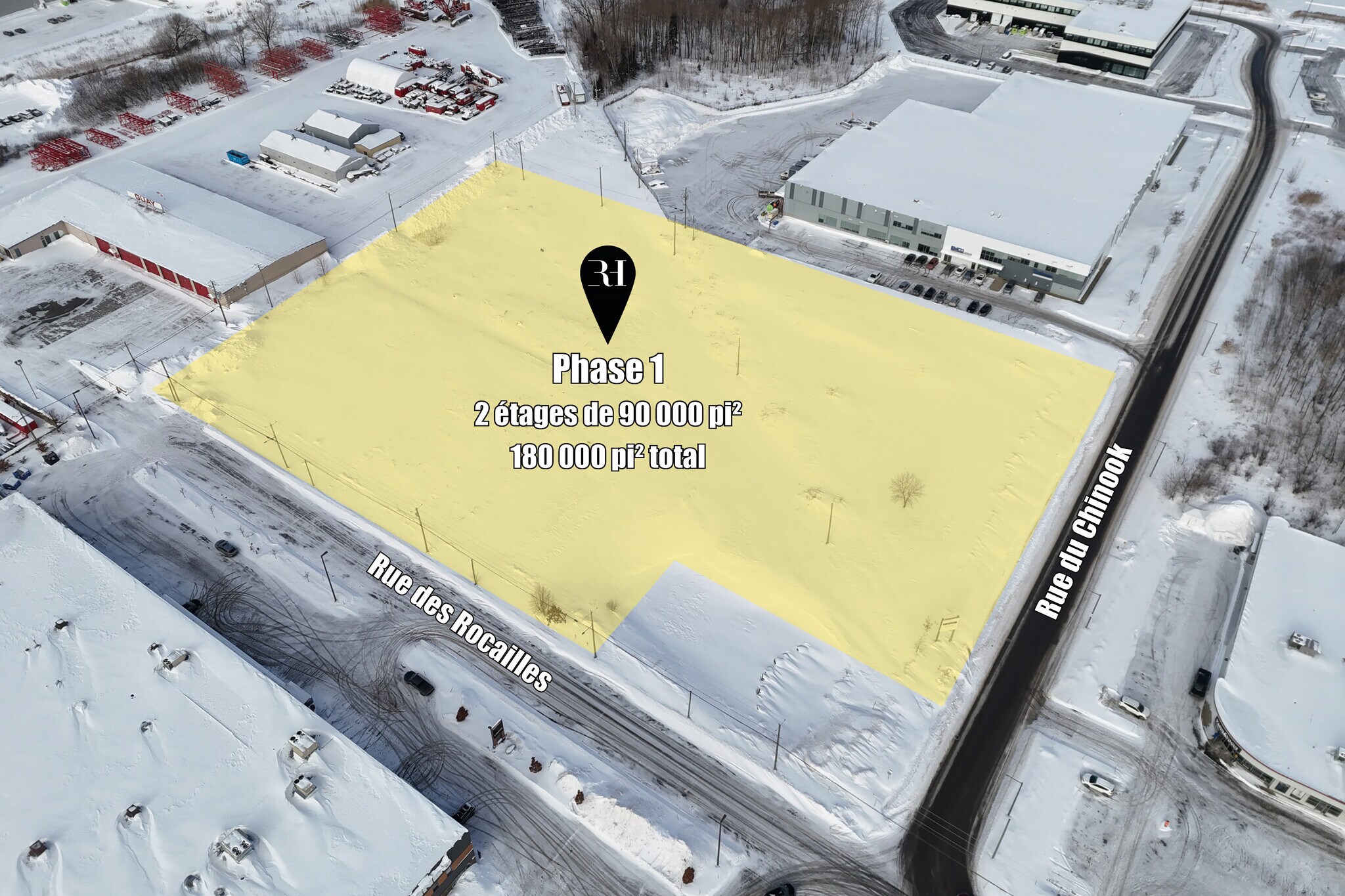 Rue Des Rocailles, Québec, QC à louer Plan de site– Image 1 sur 3