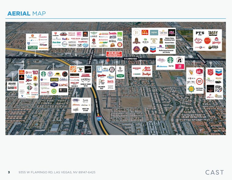 9355 W Flamingo Rd, Las Vegas, NV à louer - Photo de l’immeuble – Image 3 sur 6