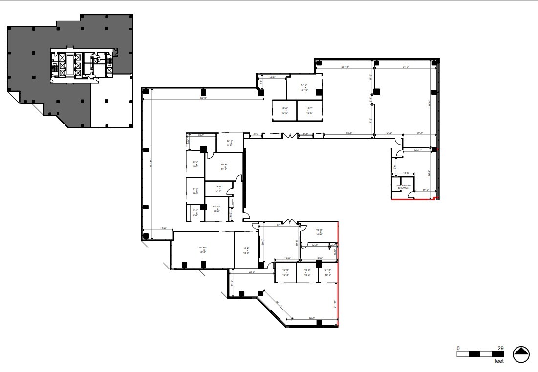 5255 Yonge St, Toronto, ON à louer Plan d’étage– Image 1 sur 1