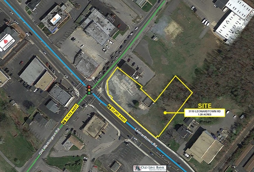 3110 Leonardtown Rd, Waldorf, MD à louer - Aérien – Image 2 sur 2