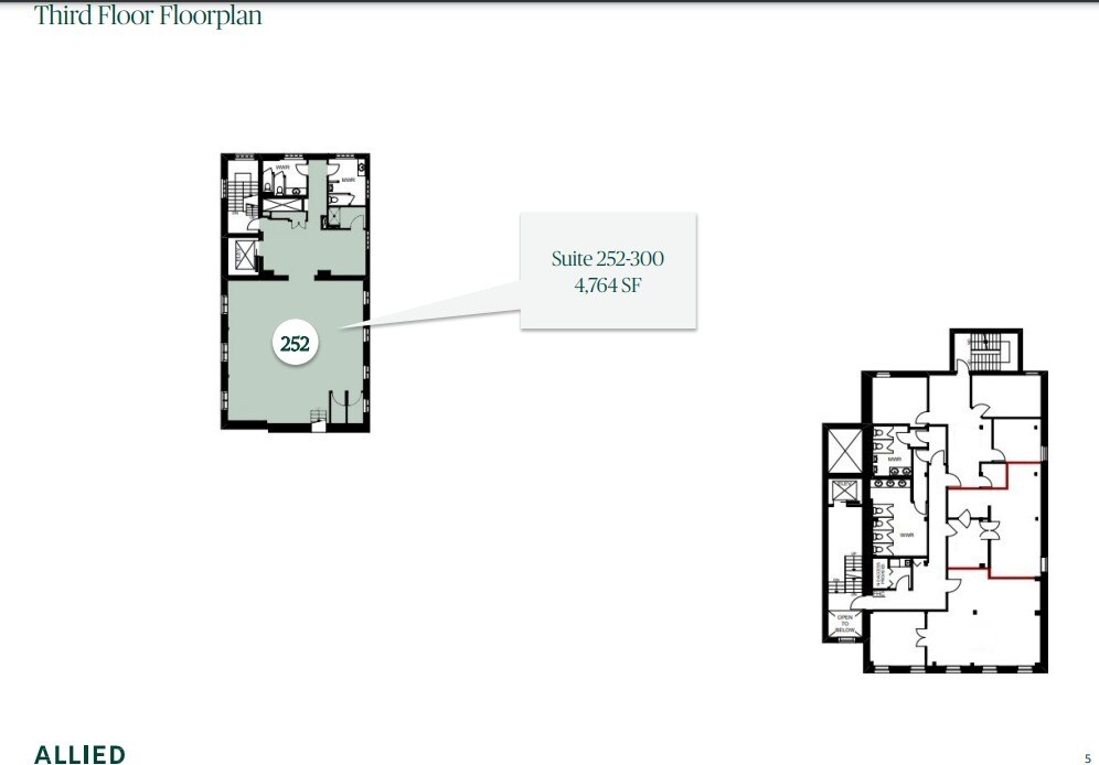 252-264 Adelaide St E, Toronto, ON à louer Plan d’étage– Image 1 sur 1