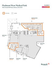 1800 Howell Mill Rd, Atlanta, GA à louer Plan d’étage– Image 1 sur 1