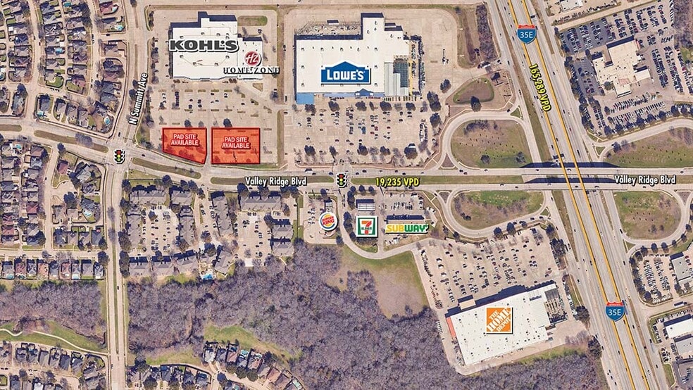 1001 Valley Ridge Boulevard, Lewisville, TX à louer - Aérien – Image 1 sur 1