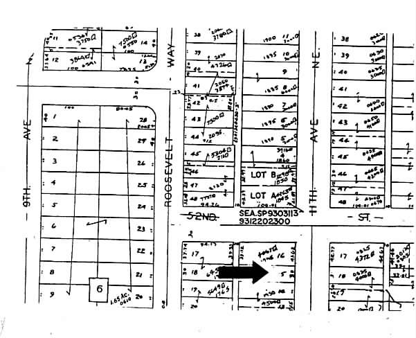 5043 11th Ave NE, Seattle, WA à vendre - Plan cadastral – Image 2 sur 4