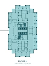 951 E Byrd St, Richmond, VA à louer Plan d’étage– Image 1 sur 1