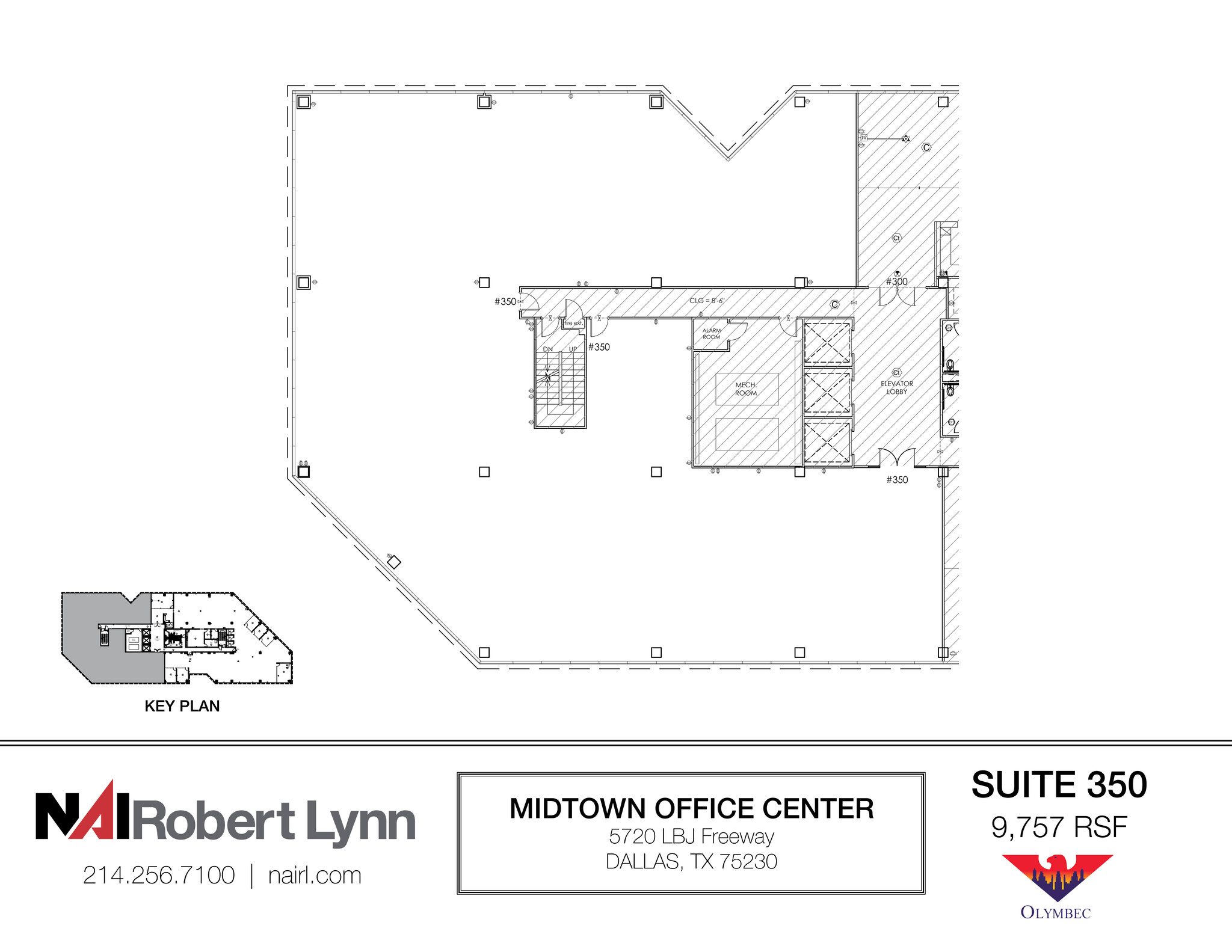 5720 Lyndon B Johnson Fwy, Dallas, TX à louer Plan d’étage– Image 1 sur 1