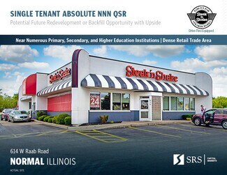 Plus de détails pour 614 W Raab Rd, Normal, IL - Local commercial à vendre