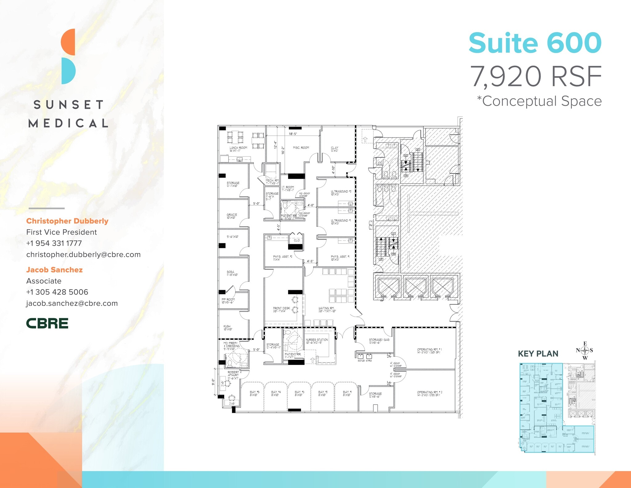 6262 Sunset Dr, Miami, FL à louer Plan de site– Image 1 sur 2