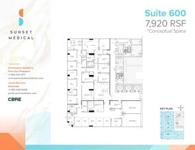 6262 Sunset Dr, Miami, FL à louer Plan de site– Image 1 sur 2