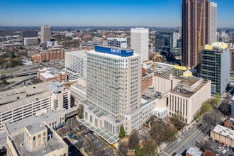 550 Peachtree St NE, Atlanta, GA - VUE AÉRIENNE  vue de carte