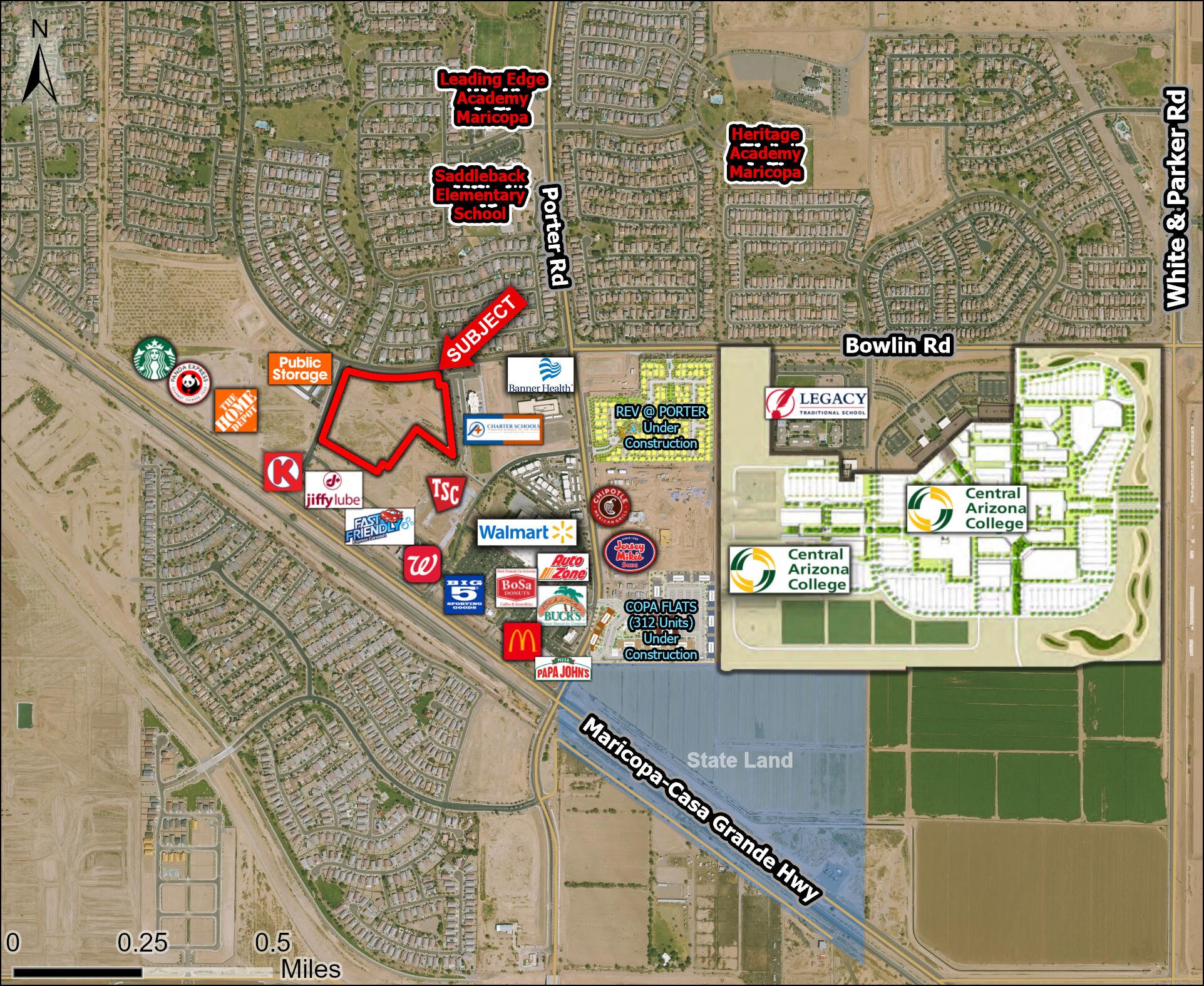 Porter Rd, Maricopa, AZ à vendre Aérien– Image 1 sur 9