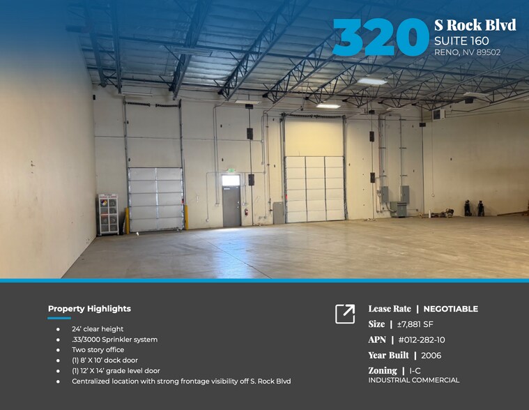 320 S Rock Blvd, Reno, NV à louer - Photo de l’immeuble – Image 2 sur 4