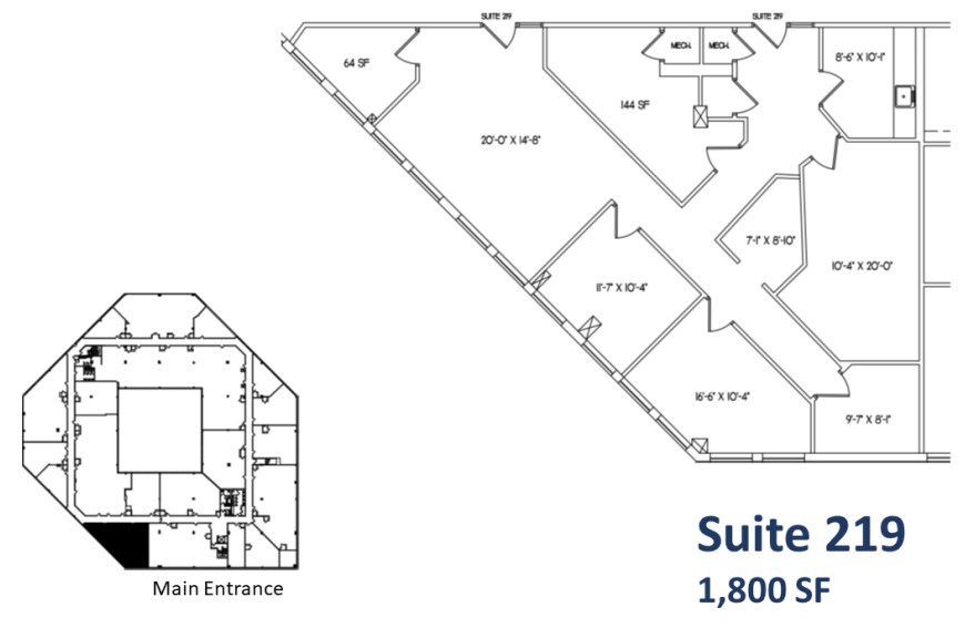 1700 Reisterstown Rd, Pikesville, MD à louer Plan d’étage– Image 1 sur 1