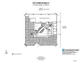 333 N Sam Houston Pky E, Houston, TX à louer Plan d’étage– Image 1 sur 1