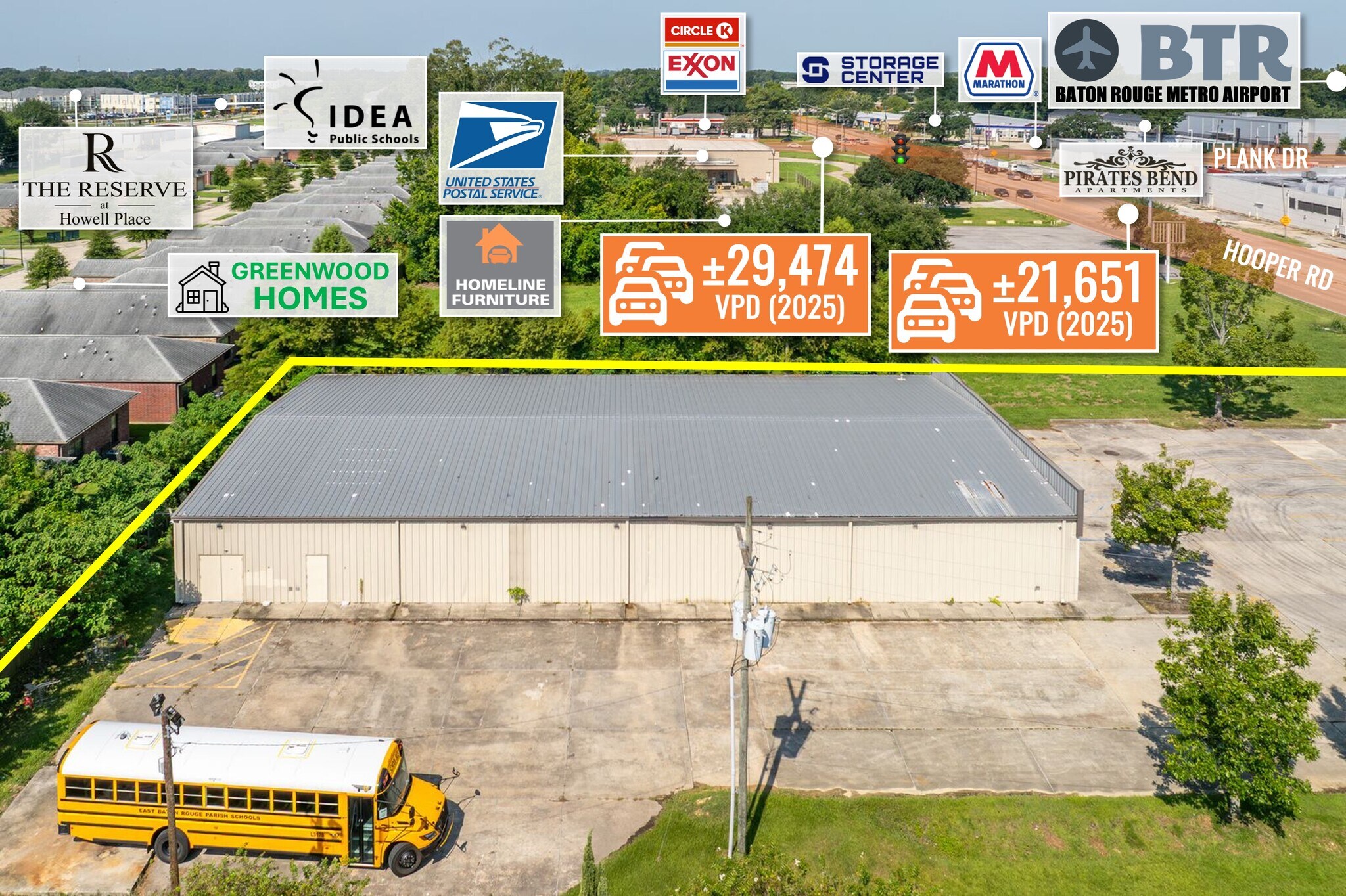 4770 Hooper Rd, Baton Rouge, LA à vendre Photo principale– Image 1 sur 13