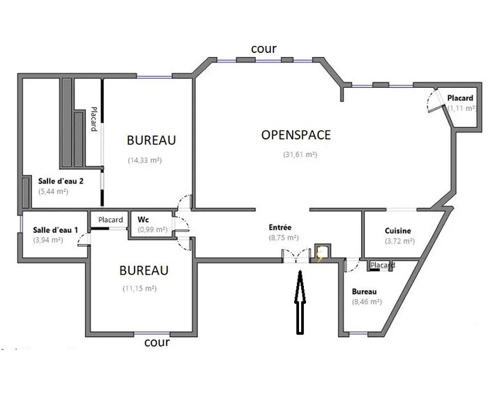 Bureau dans Paris à vendre - Photo de l’immeuble – Image 3 sur 11