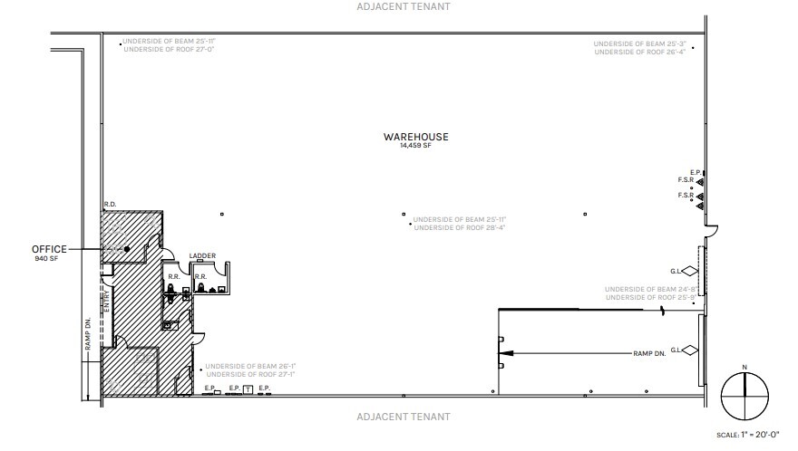 10712-10748 Bloomfield Ave, Santa Fe Springs, CA à louer Plan d’étage– Image 1 sur 1