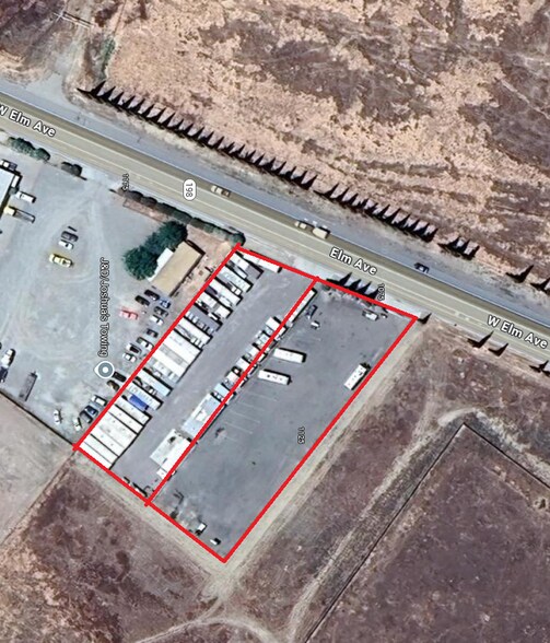 1075 W Elm Ave, Coalinga, CA à vendre - Aérien – Image 1 sur 11