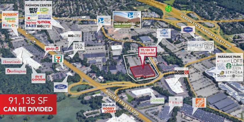 577 Winters Ave, Paramus, NJ à louer - Photo de l’immeuble – Image 1 sur 1