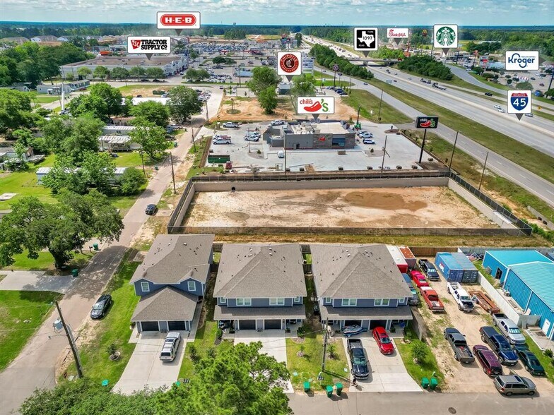 505 Hines Ave, Willis, TX à vendre - Aérien – Image 2 sur 28